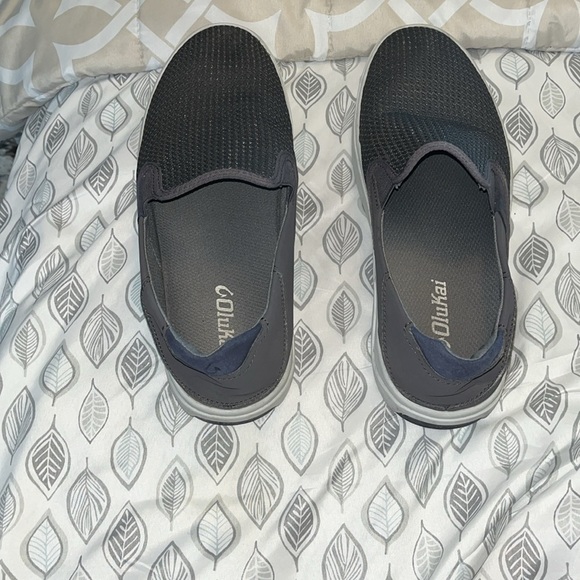 Olukai  Lae\'ahi Men\'s Slip On Shoes 10443-PVPV  Gray  Size 9 main image 6